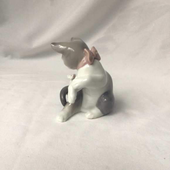 Lladro figurine 0536 Cat and Mouse - Picture 2 of 11